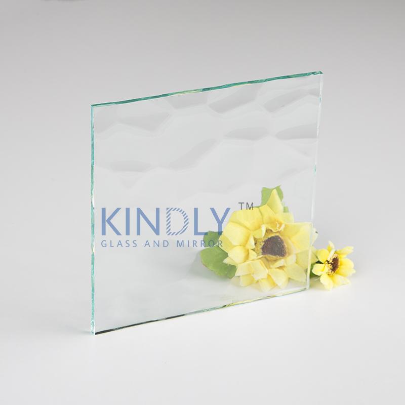 Clear Watercube Patterned Glass